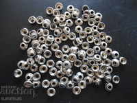Old metal eyelets, buttons, 130 pieces