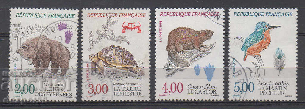 1991. France. Animals.