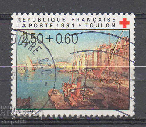 1991. Γαλλία. Ερυθρός Σταυρός.