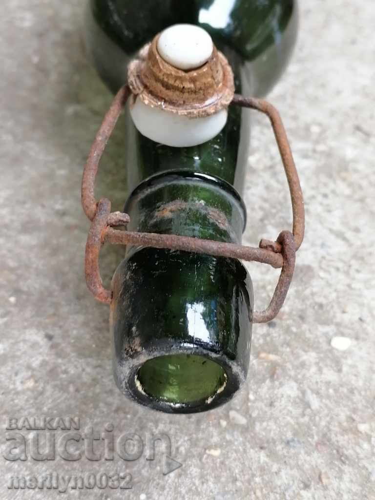 Beer bottle with the coat of arms "BRATYA PROSHEKOVI" 0.6 ml bottle - 6 Beer bottle with the coat of arms "BRATYA PROSHEKOVI" 0.6 ml bottle - 6