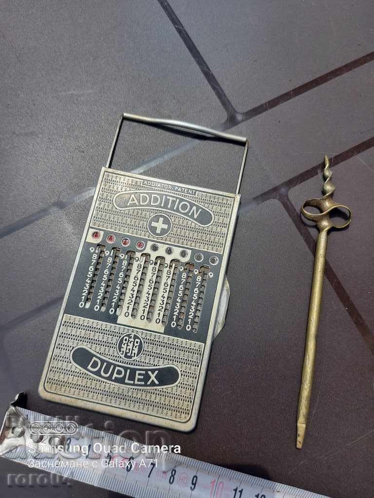 Auction  CALCULATOR - ADDITION DUPLEX - ACTIVE