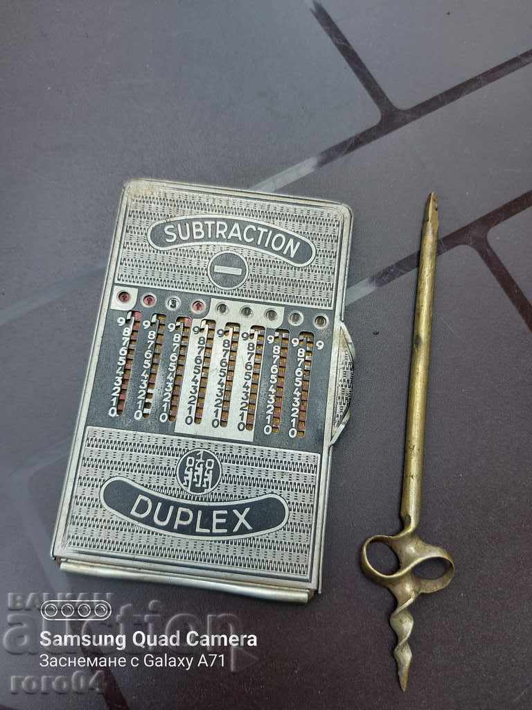 CALCULATOR - ADDITION DUPLEX - ACTIVE - 7