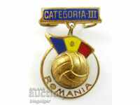 FOOTBALL - ROMANIAN FOOTBALL FEDERATION - AWARD BADGE