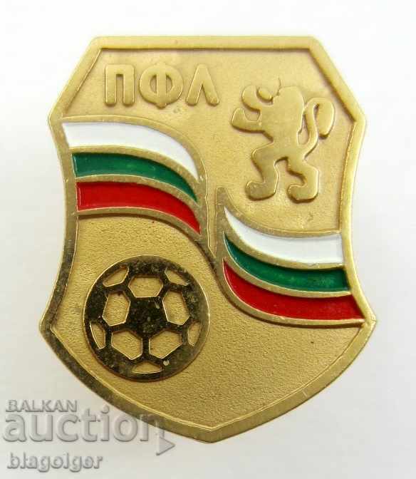 FOOTBALL BADGE-PROFESSIONAL FOOTBALL LEAGUE-BULGARIA