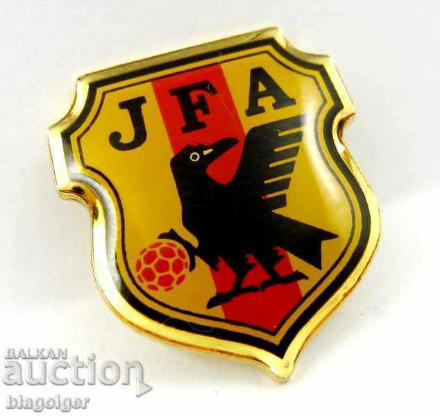 Auction  OFFICIAL SOCCER BADGE-JAPAN SOCCER FEDERATION