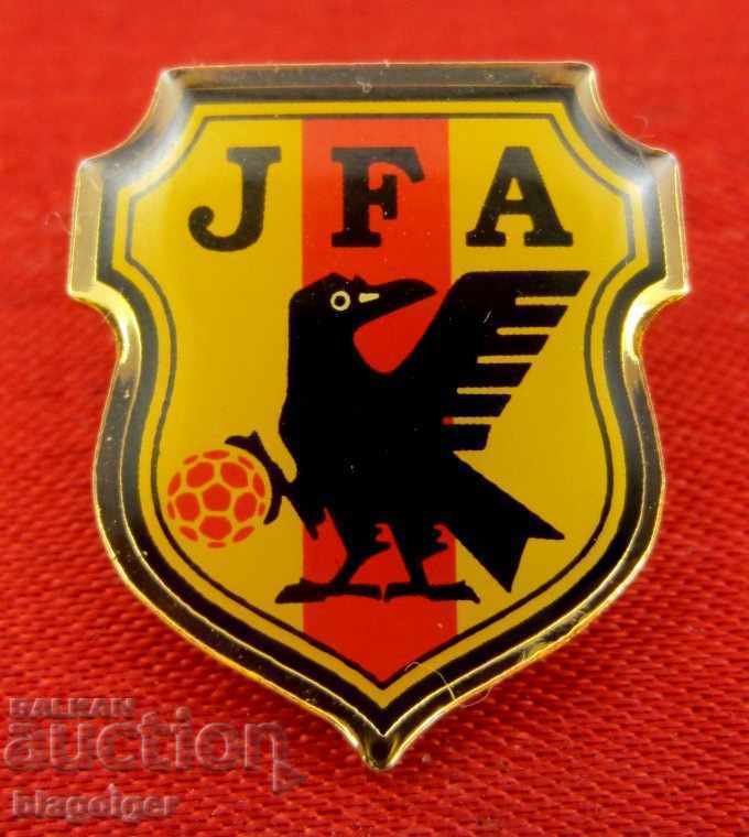 OFFICIAL SOCCER BADGE-JAPAN SOCCER FEDERATION