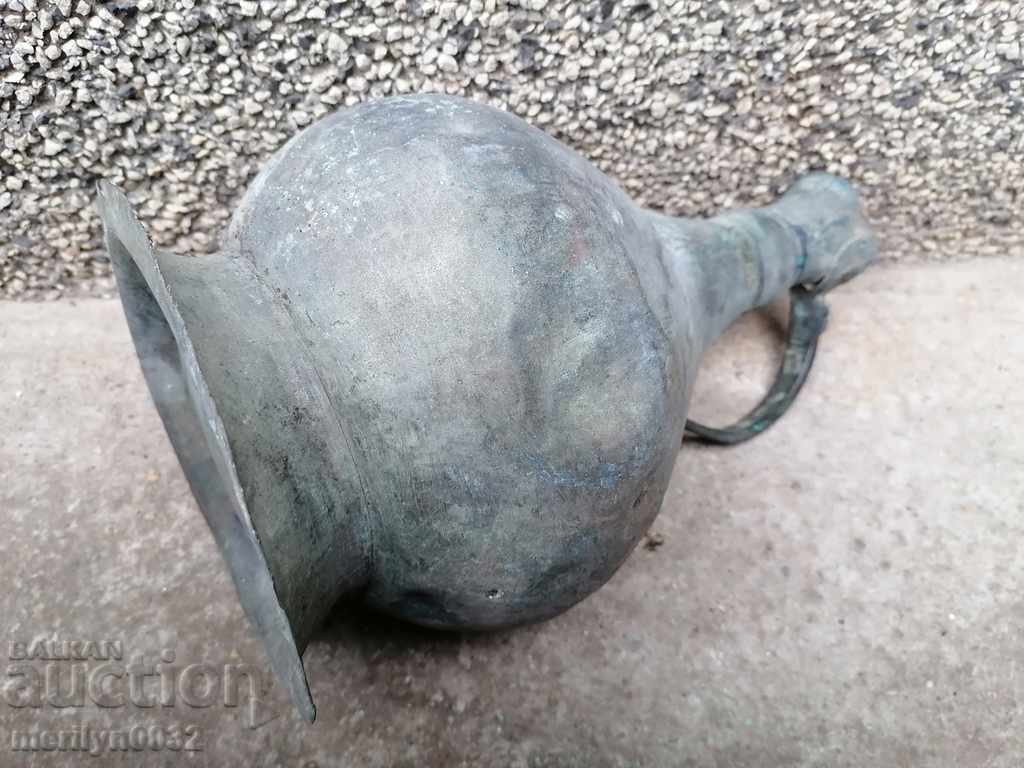 Old hibiscus, hunter, teapot, baker, copper pot jug - 6 Old hibiscus, hunter, teapot, baker, copper pot jug - 6