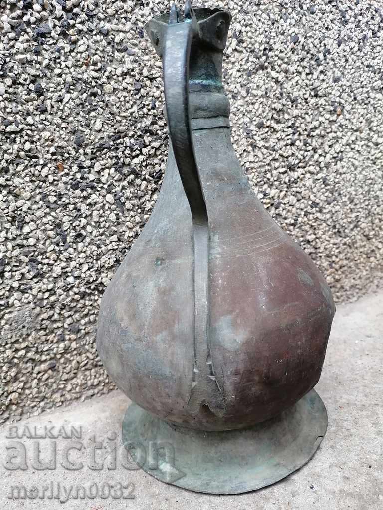 Old hibiscus, hunter, teapot, baker, copper pot jug - 7 Old hibiscus, hunter, teapot, baker, copper pot jug - 7