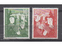 1952. RFG. Timbre filatelice de caritate pentru cămine studențești