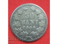 50 бани 1900 г. Румъния сребро