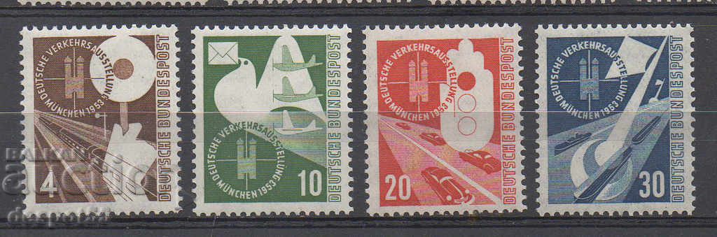 1953. GFR. Expoziție de transport și comunicare, Munchen.