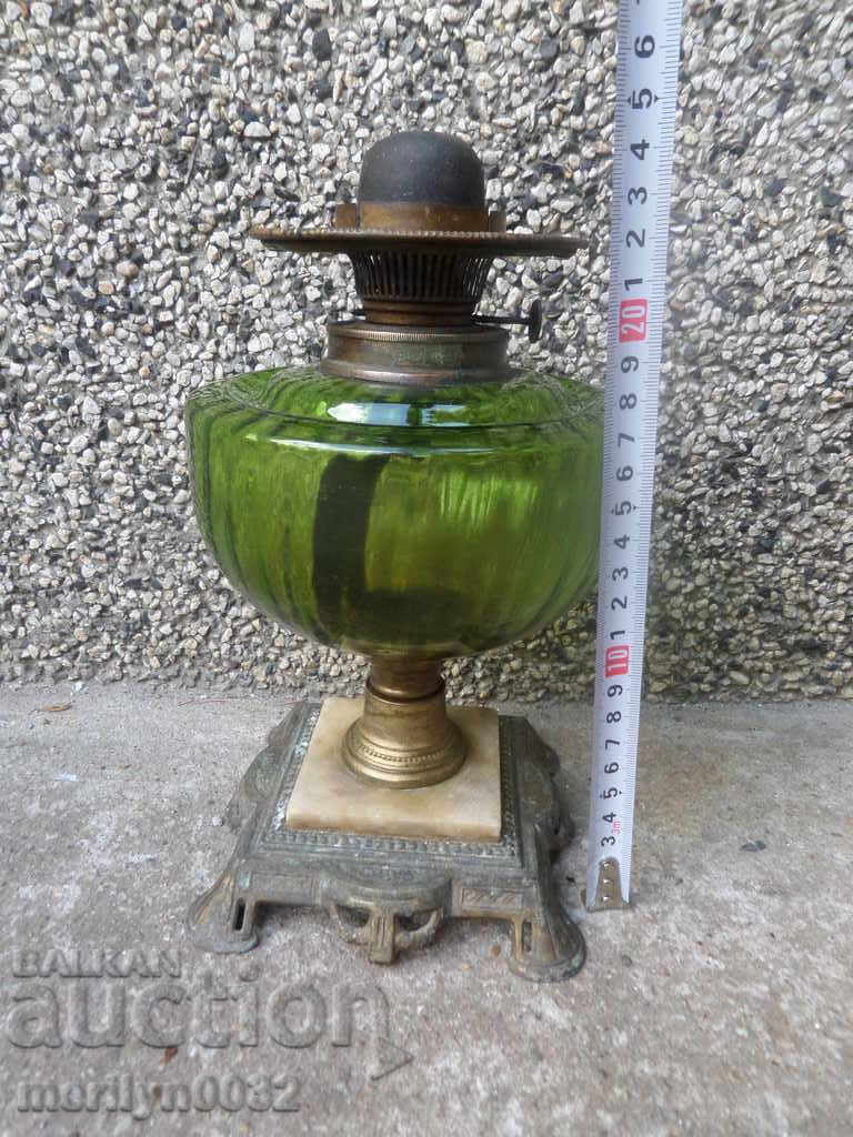 Delivery of Old gas lamp Delivery of Old gas lamp