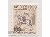 1990. GFR. 500 de ani de comunicații poștale în Europa.