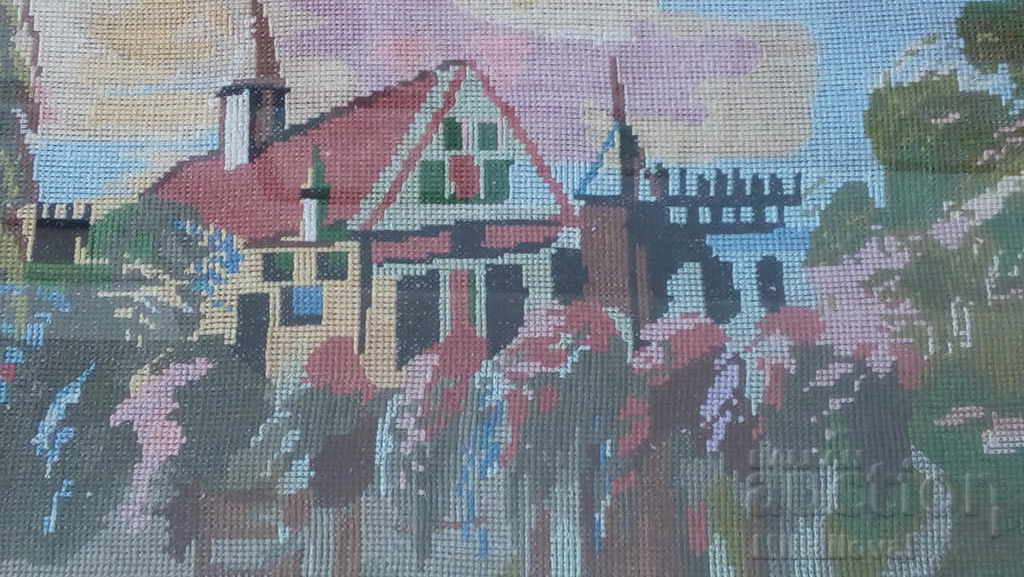 Tapiserie mare rară - 63/46 cm cu preț 90.00 BGN | € 46.02