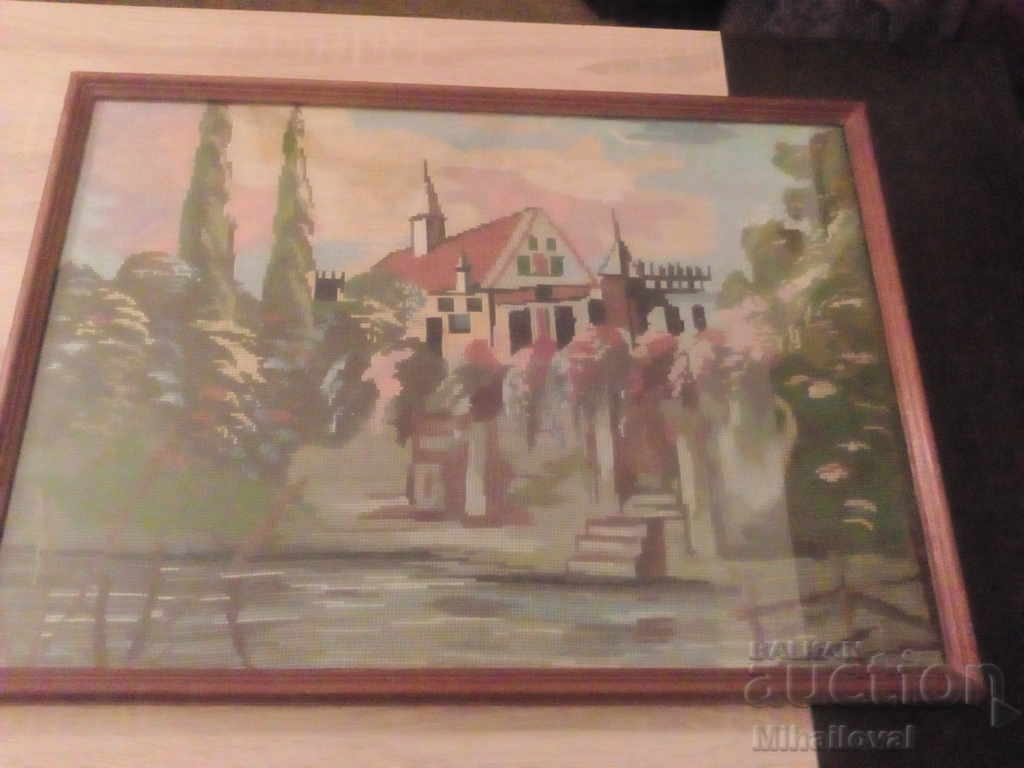 Livrarea Tapiserie mare rară - 63/46 cm