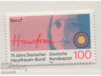 1990. GFR. 75th anniversary of the German Women's Society.