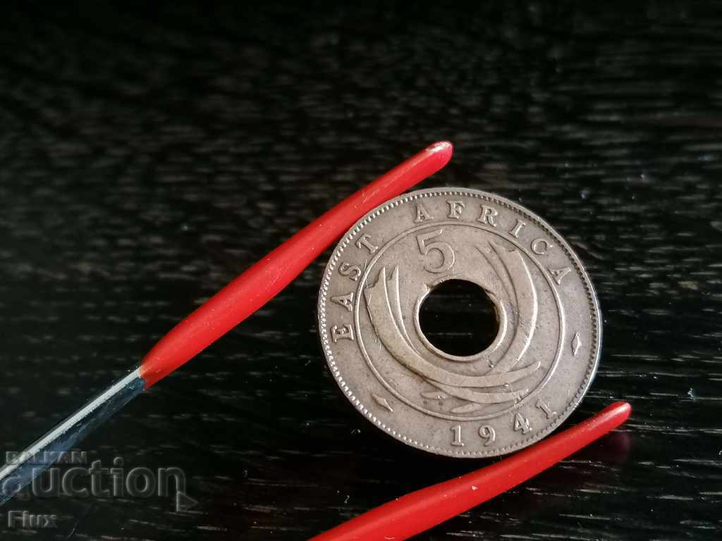 Auction  Coin - East Africa - 5 cents 1941