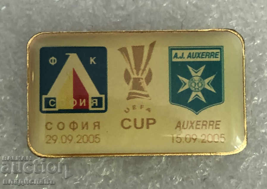 Levski Sofia - Auxerre Franța Cupa UEFA 2005