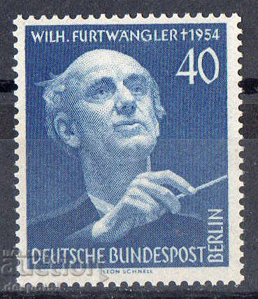 1955. Берлин. В памет на Вилхелм Фуртванглер.