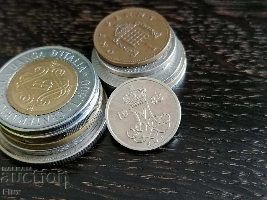 Coin - Denmark - 10 ore 1985 with price 1.00 BGN | € 0.51