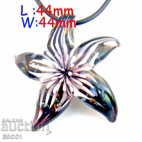 Auction Pendant for necklace Starfish Murano glass Auction Pendant for necklace Starfish Murano glass