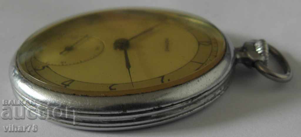 Δημοπρασία Σπάνιο μοντέλο ρολόι τσέπης με φερμουάρ 15 πέτρες