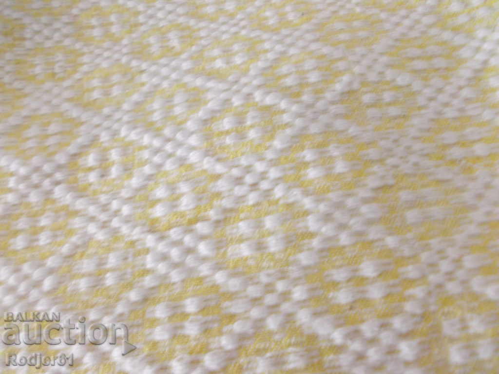 from grandma's closet - homemade woven bedspread - 6 from grandma's closet - homemade woven bedspread - 6