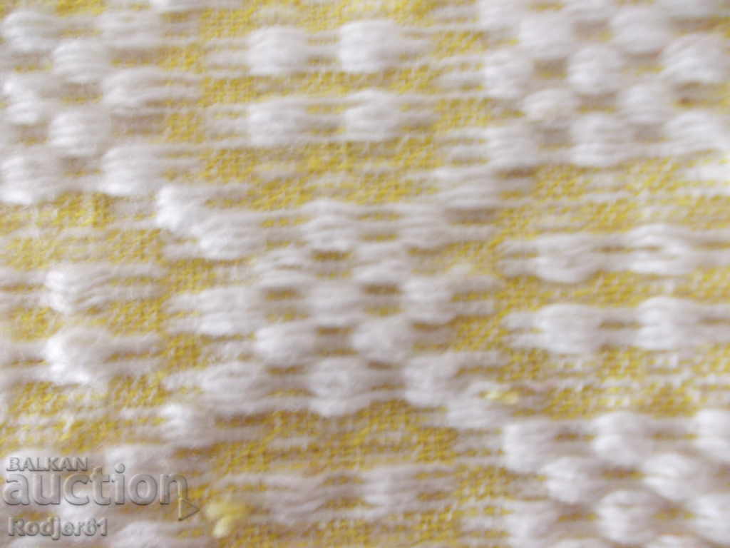 from grandma's closet - homemade woven bedspread - 7 from grandma's closet - homemade woven bedspread - 7