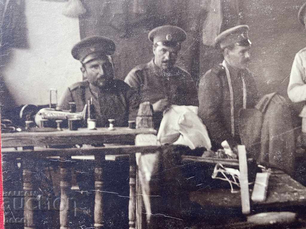 Delivery of Tailoring military workshop front Uniform repair First World War Delivery of Tailoring military workshop front Uniform repair First World War