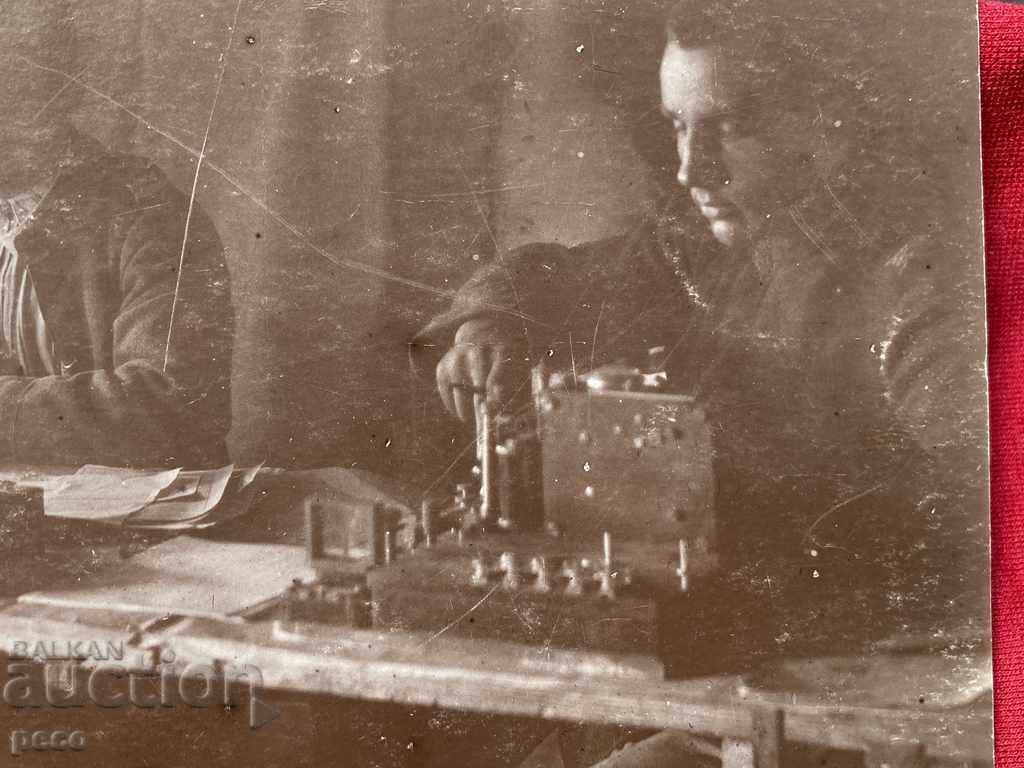 Telegraphists City Station Macedonia 1916 World War I. with price 15.00 BGN | € 7.67