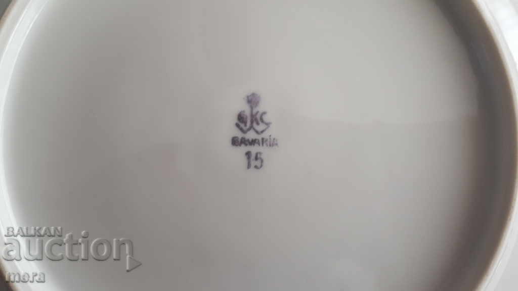 Delivery of Set of porcelain plates - Bavaria Delivery of Set of porcelain plates - Bavaria