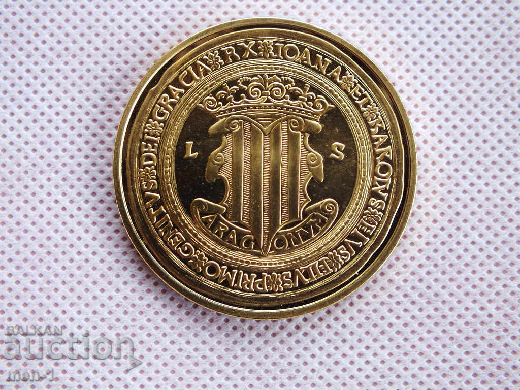 Spain 100 ducats 1528 with price 170.00 BGN | € 86.92 Spain 100 ducats 1528 with price 170.00 BGN | € 86.92