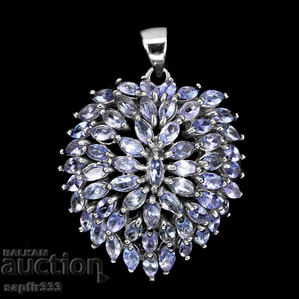 DESIGNER MEDALLION TANZANITI "HEART" with price 638.00 BGN | € 326.20