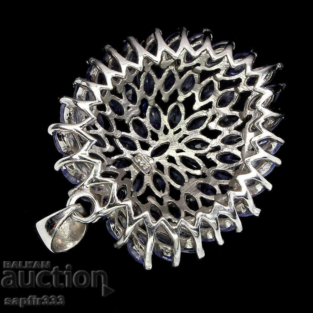 Auction  DESIGNER MEDALLION TANZANITI "HEART"
