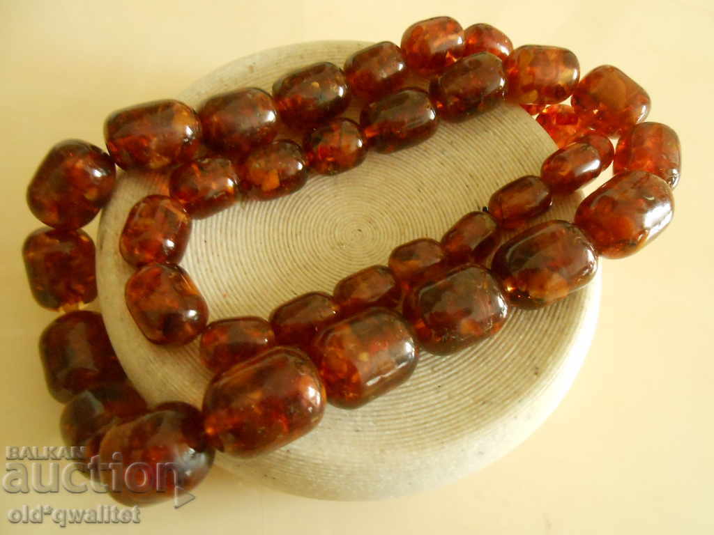 Necklace / necklace / jewelry, Amber, approx. 100 grams - 5 Necklace / necklace / jewelry, Amber, approx. 100 grams - 5