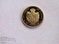 Spania 20 pesetas 1889