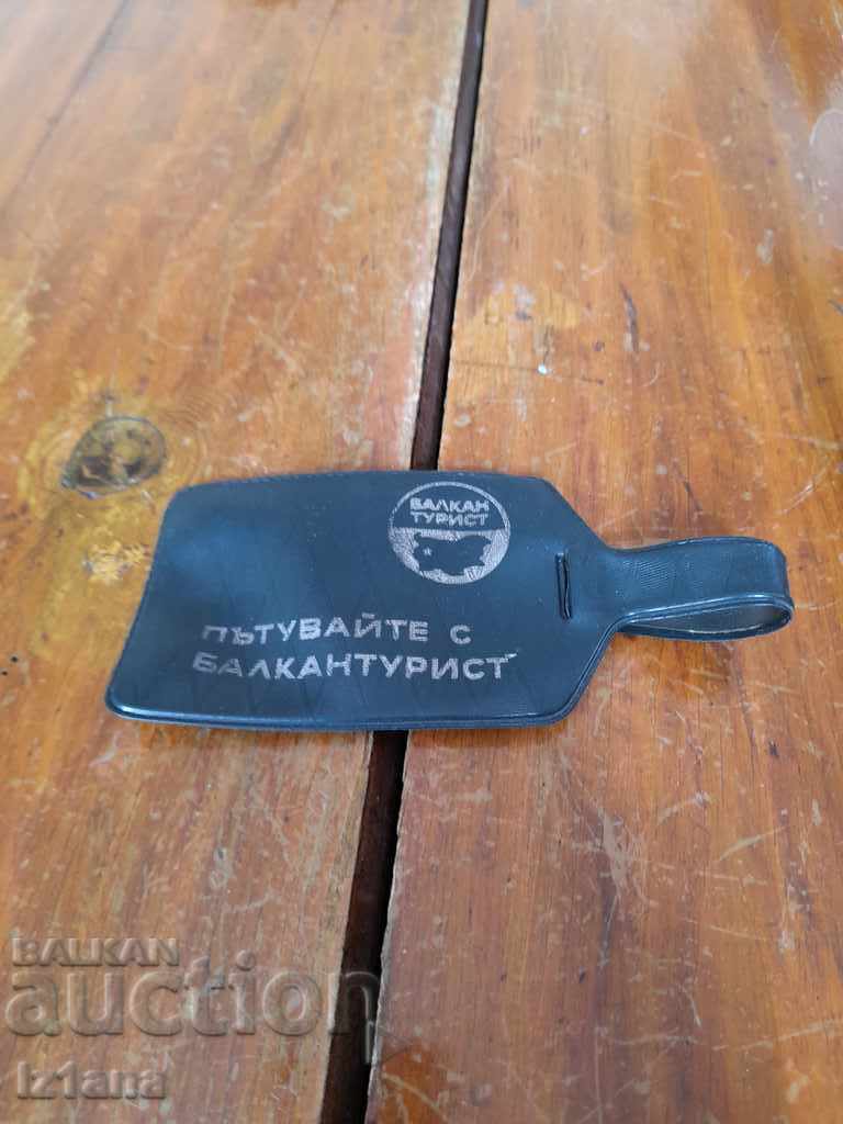 Old luggage label, Balkantourist label