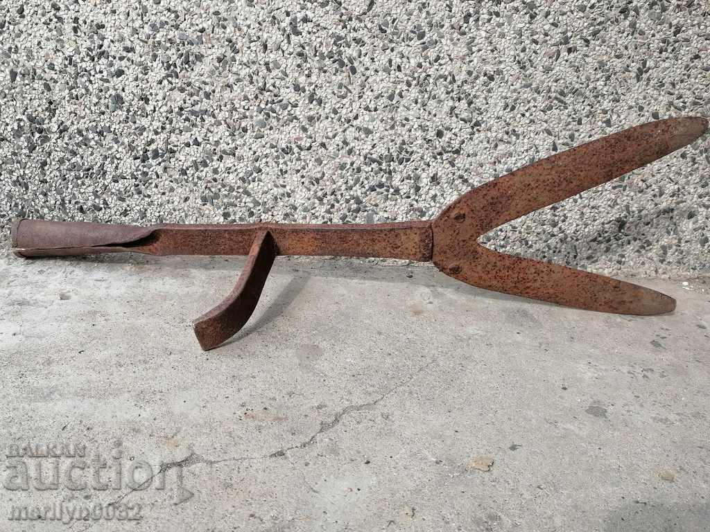 Old tool for pruning wrought iron, bush cutter, scissors - 7 Old tool for pruning wrought iron, bush cutter, scissors - 7
