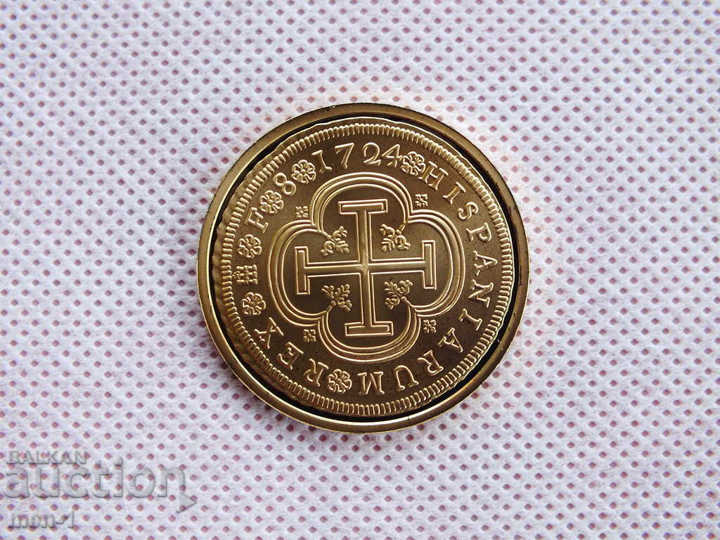 Испания 1724 година с цена 70.00 лв. | € 35.79 Испания 1724 година с цена 70.00 лв. | € 35.79