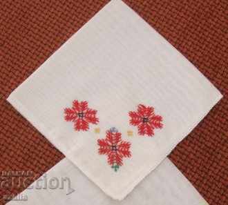 New handkerchief with colorful embroidery