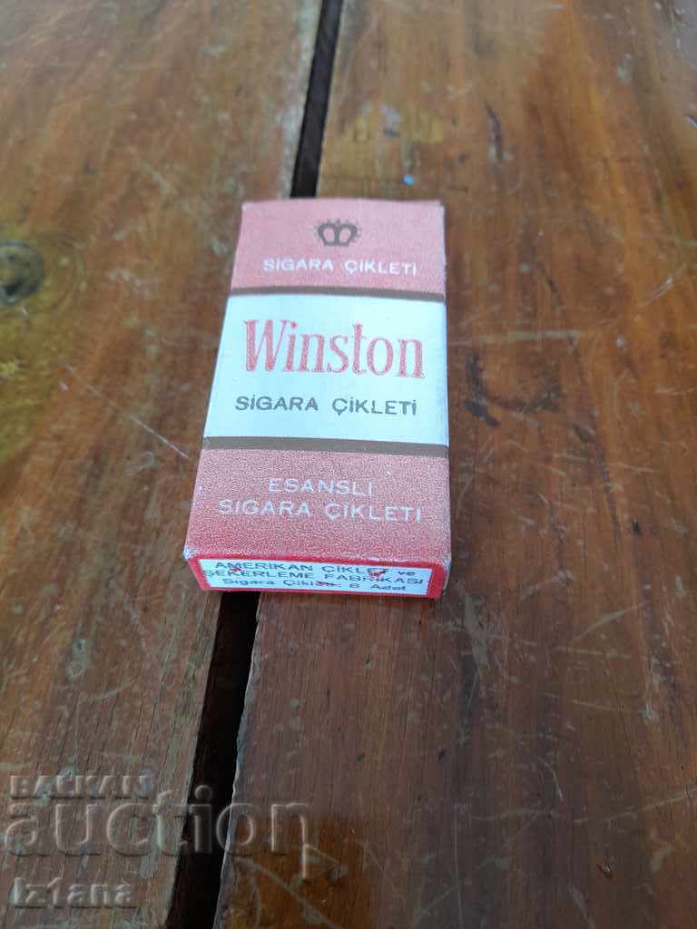 Old cigarette gum, Winston gum