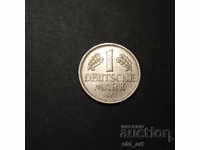 Монета - Германия, 1 марка 1967 г., J
