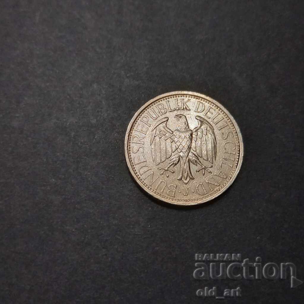 Monedă - Germania, 1 marcă 1974, J cu preț € 1.50 | 2.93 BGN