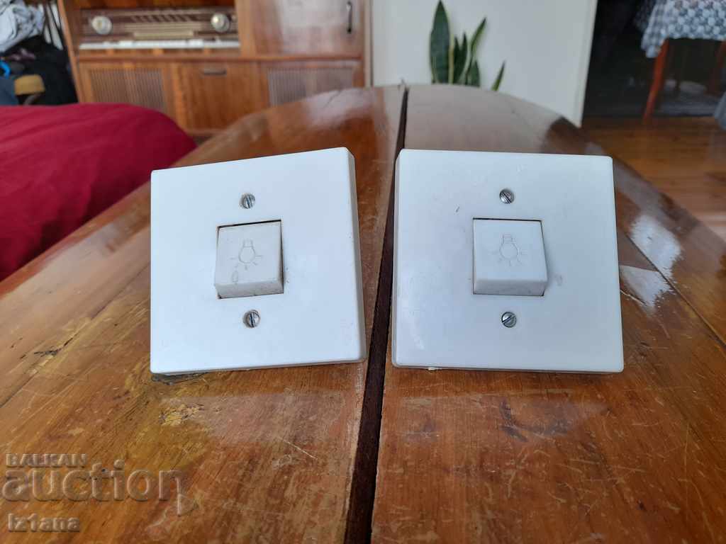 Old switch, stair lighting switches