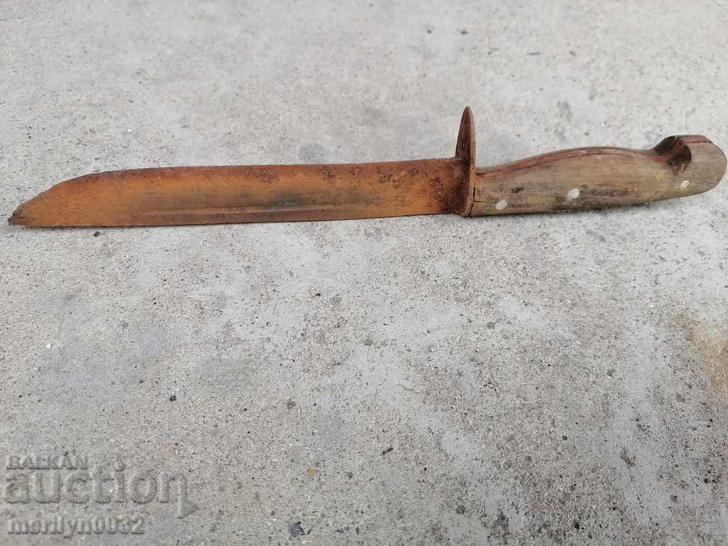 Delivery of Old butcher knife forged blade Delivery of Old butcher knife forged blade