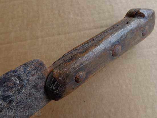 Auction Old hand-forged knife, karakulak Auction Old hand-forged knife, karakulak