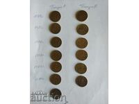 13 x 10 franci 1974, 75, 76, 79, 80, 84. TIP 1 și TIP 2