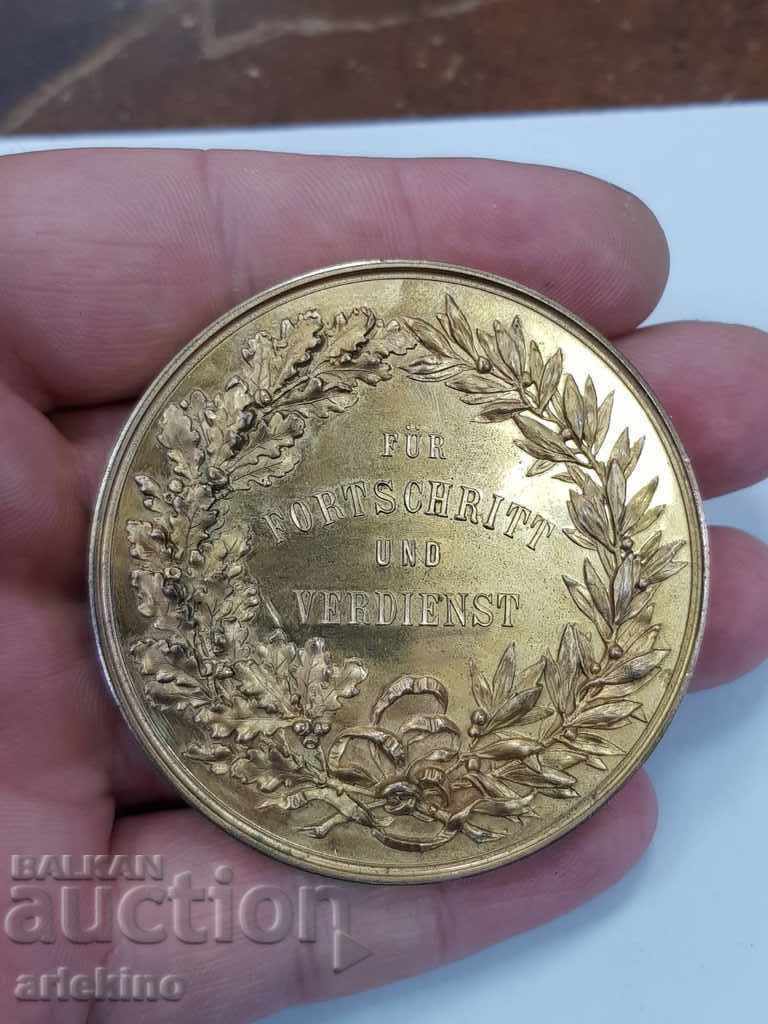 Delivery of Rare German gold medal 1899 Delivery of Rare German gold medal 1899