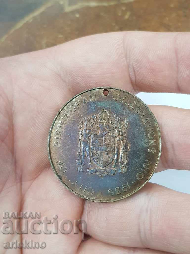 Delivery of Rare English medal Silver Wedding 1910-1935 Delivery of Rare English medal Silver Wedding 1910-1935