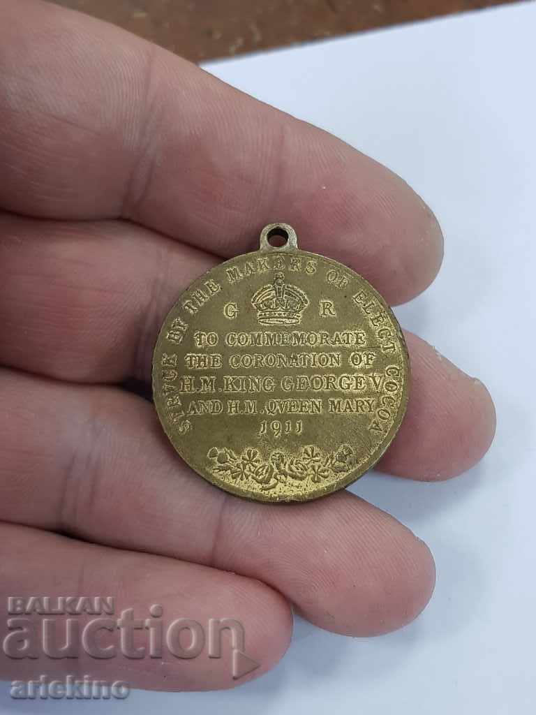 Delivery of Rare medal Coronation of King George V and Queen Mary 1911 Delivery of Rare medal Coronation of King George V and Queen Mary 1911